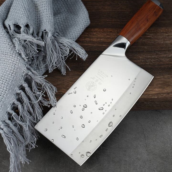 DS-2718 Chinese Chef Knife Stainless Steel Forged Blade Kitchen Knife-14