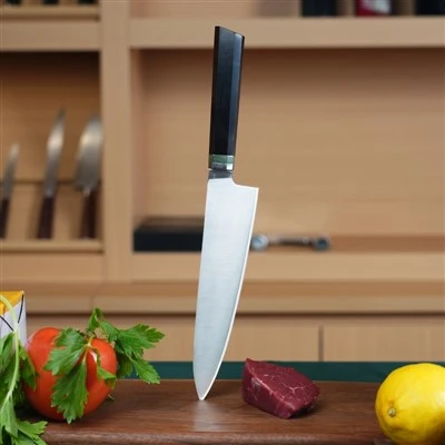8 pous VG10 asye fòje chef kouto